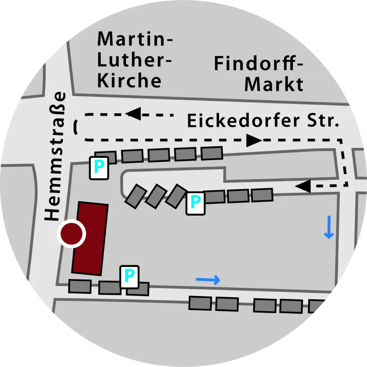 Anfahrt FindorfferWeinladen